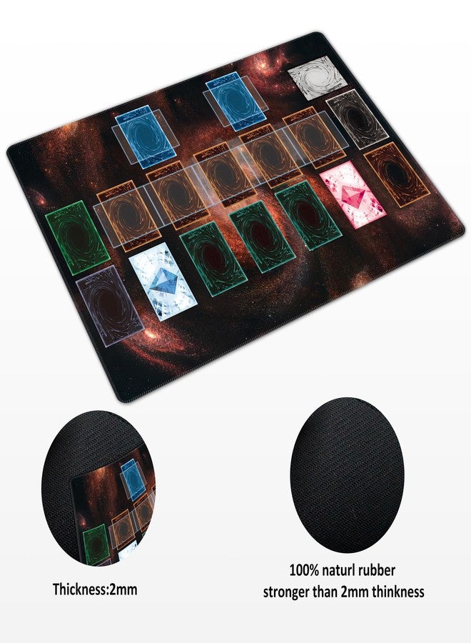 Extalas for Yu-Gi-Oh Playmat Single Player,with Free Limited - Edition dice and Storage Tube Size 24 * 14 - Image 3